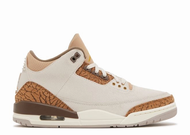 Jordan 3 Retro Palomino breathable fabric shoes