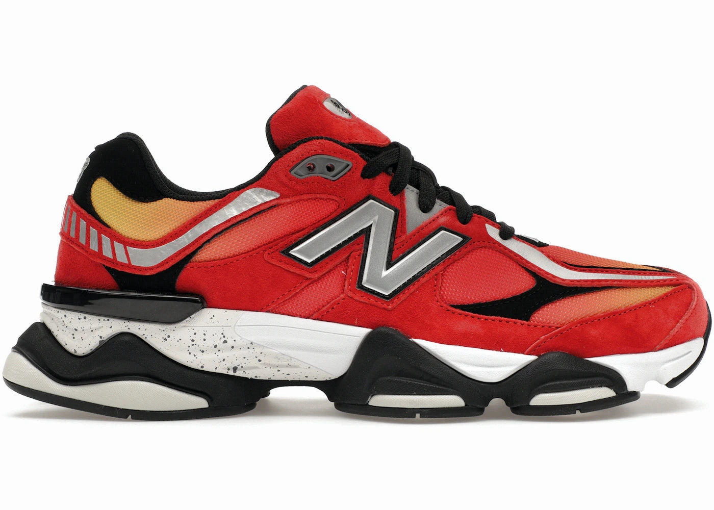 New Balance 9060 DTLR Fire Sign Boost Power Shock Absorbing Technology