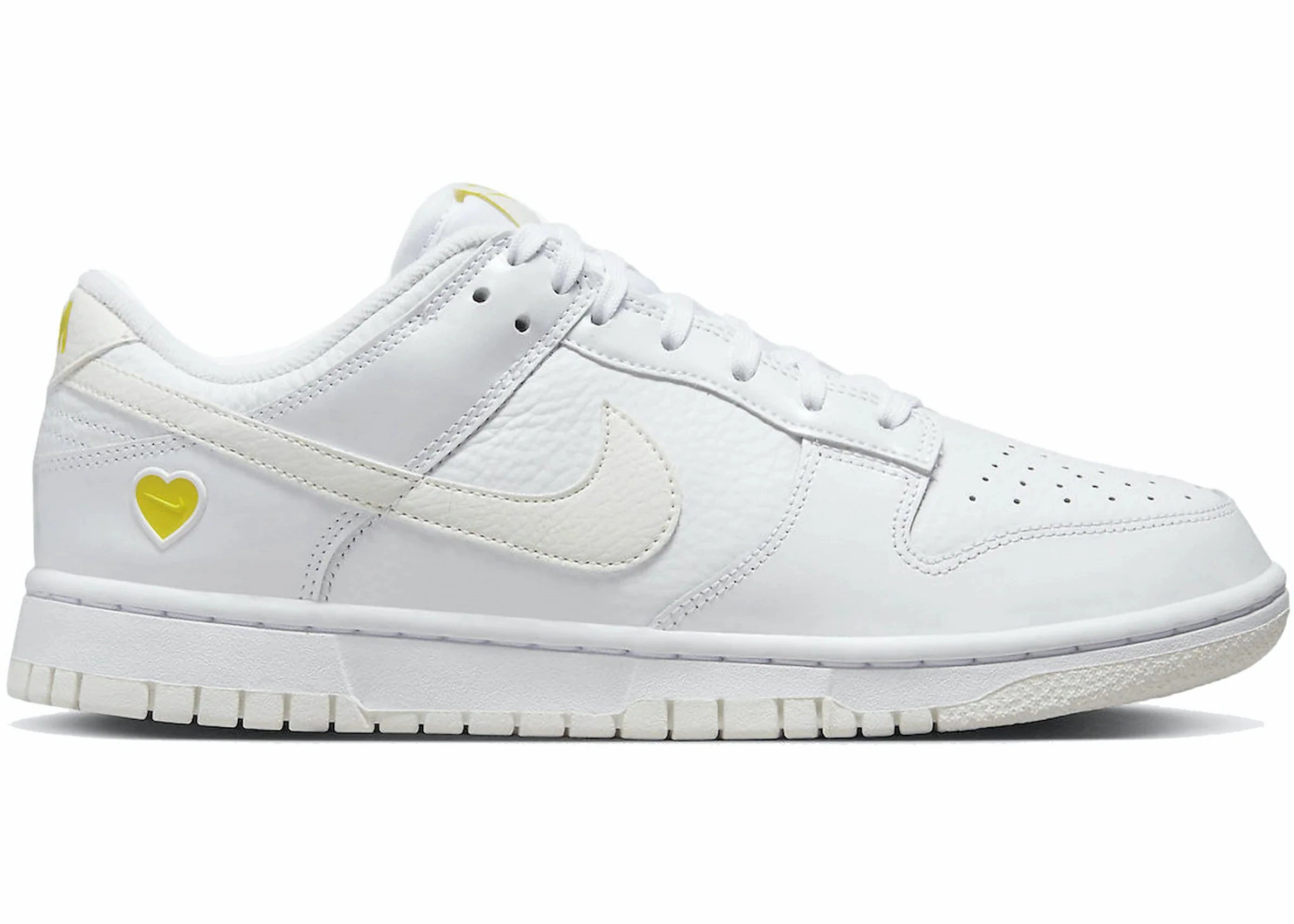 thermal upper shoes Easy Mobility Dunk Low Yellow Heart
