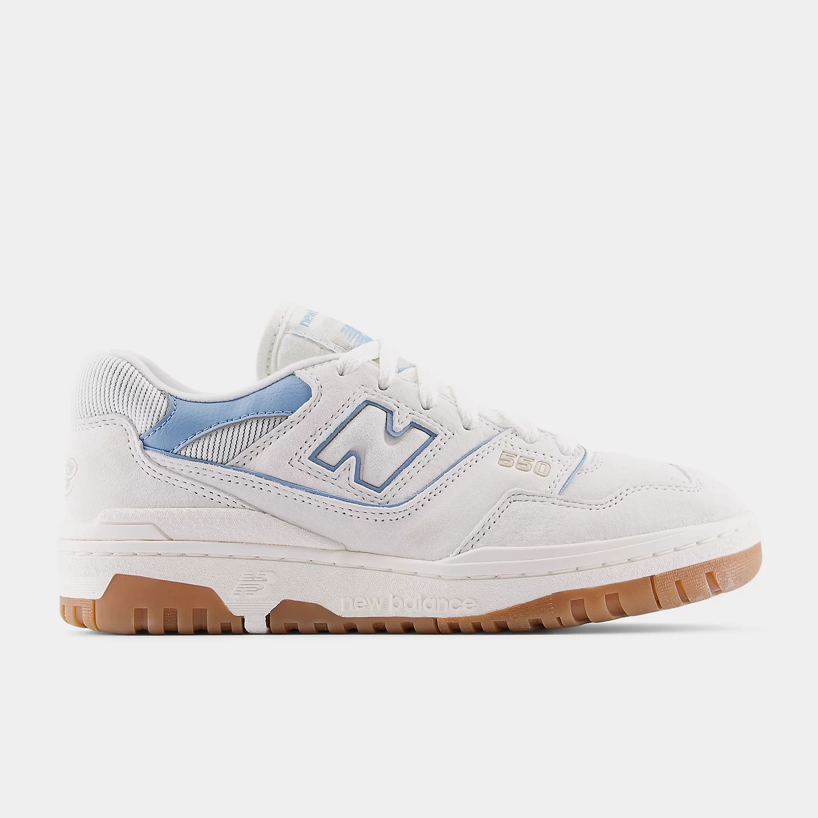 Wide Base Women's New Balance 550 'Sea Salt/Stillwater'