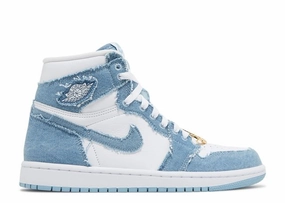 Jordan 1 Retro High Denim (W) Sneaker Performance High Support