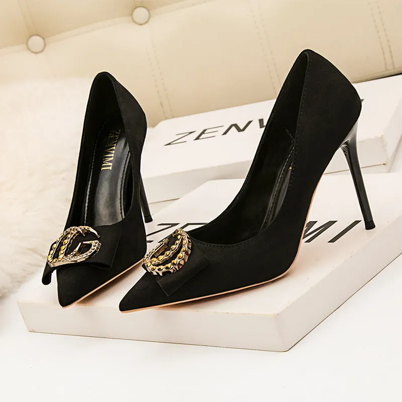 Rhinestone Bridal Pumps