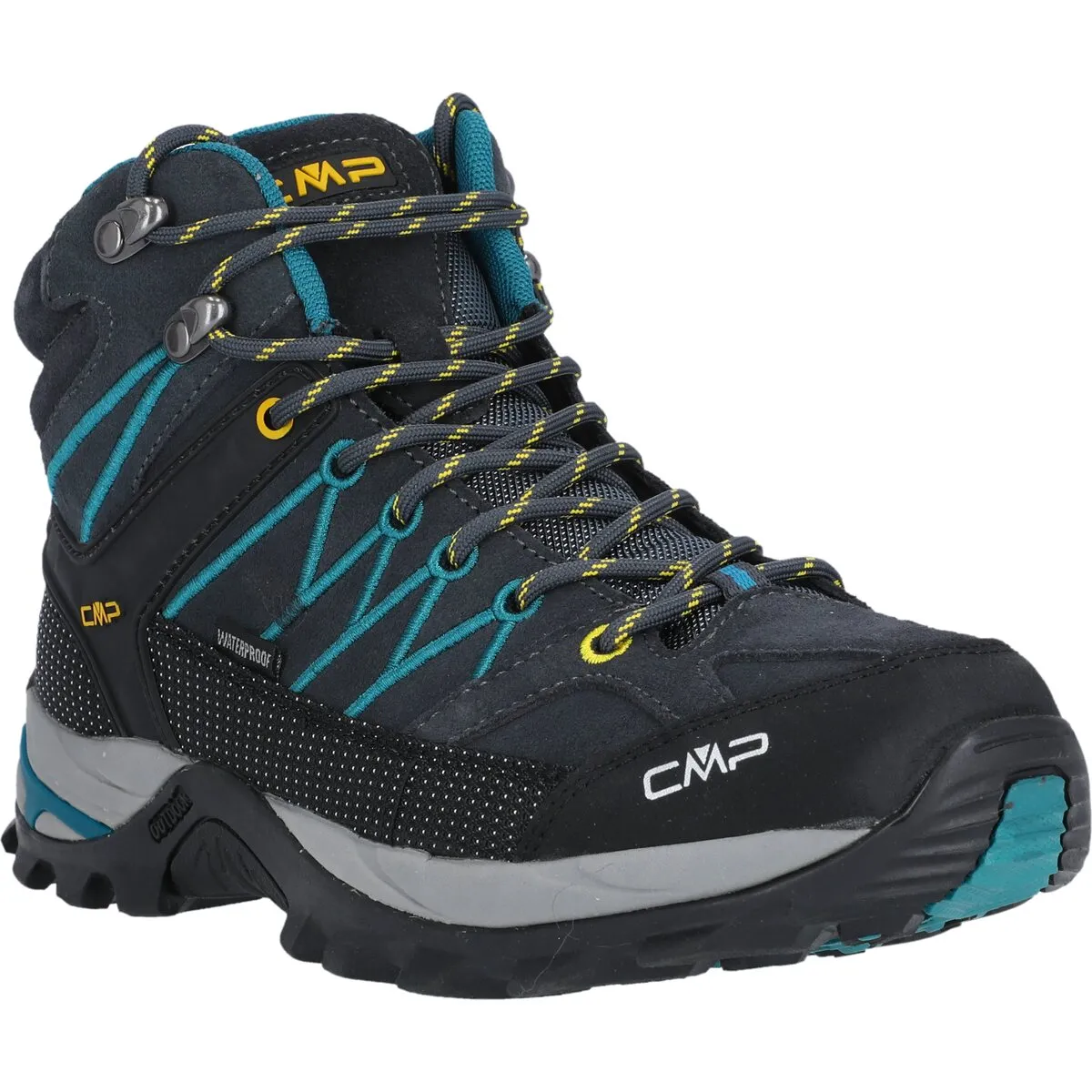 Rigel Mid M WP Adult Boot - Antracite-Deep Lake