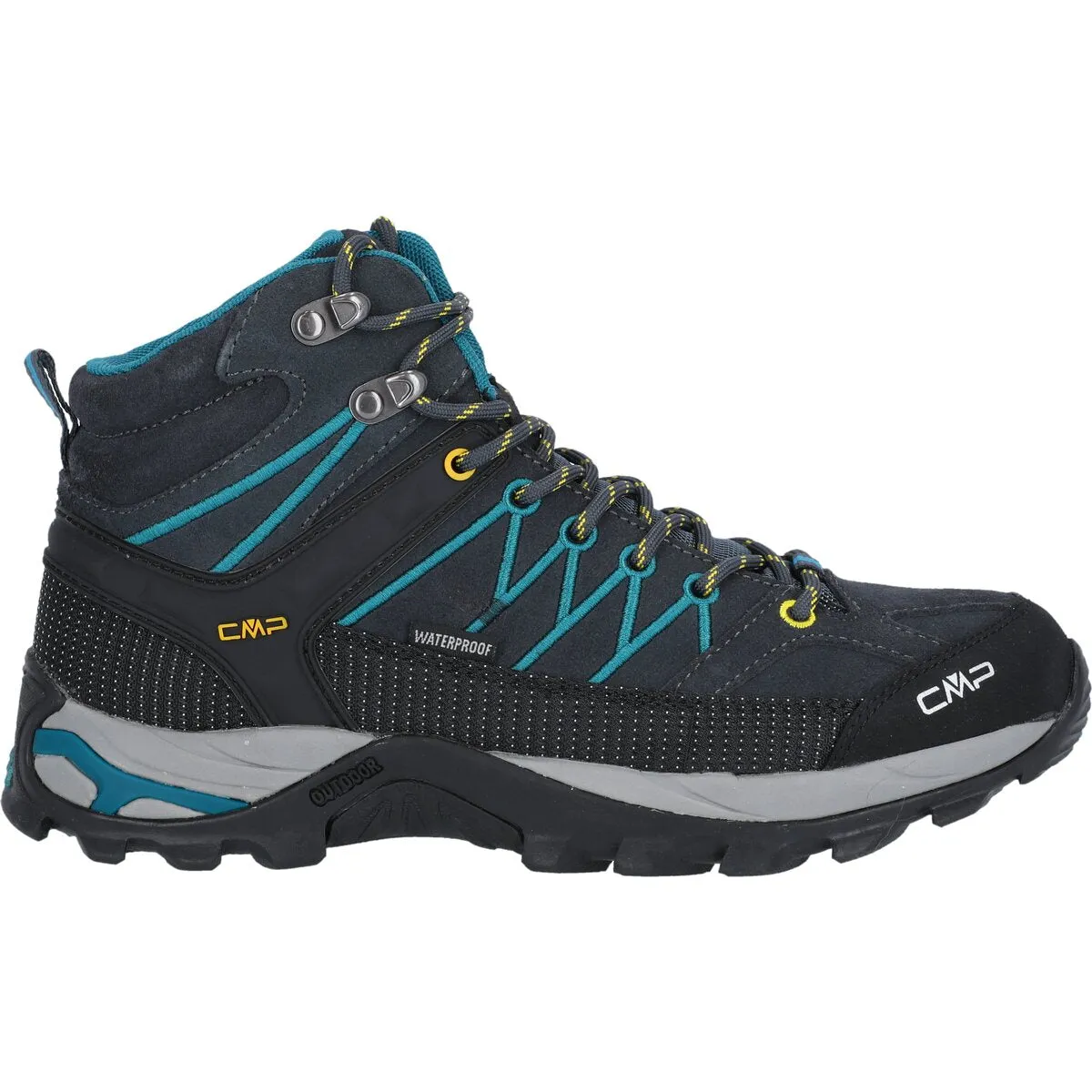 Rigel Mid M WP Adult Boot - Antracite-Deep Lake