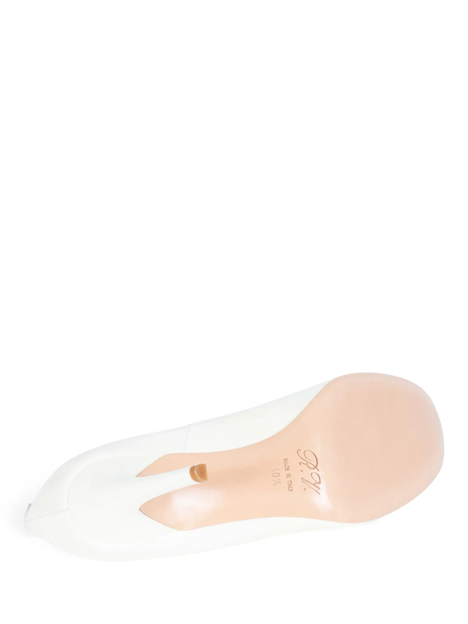 Roger Vivier Patent Leather Buckle Pumps White