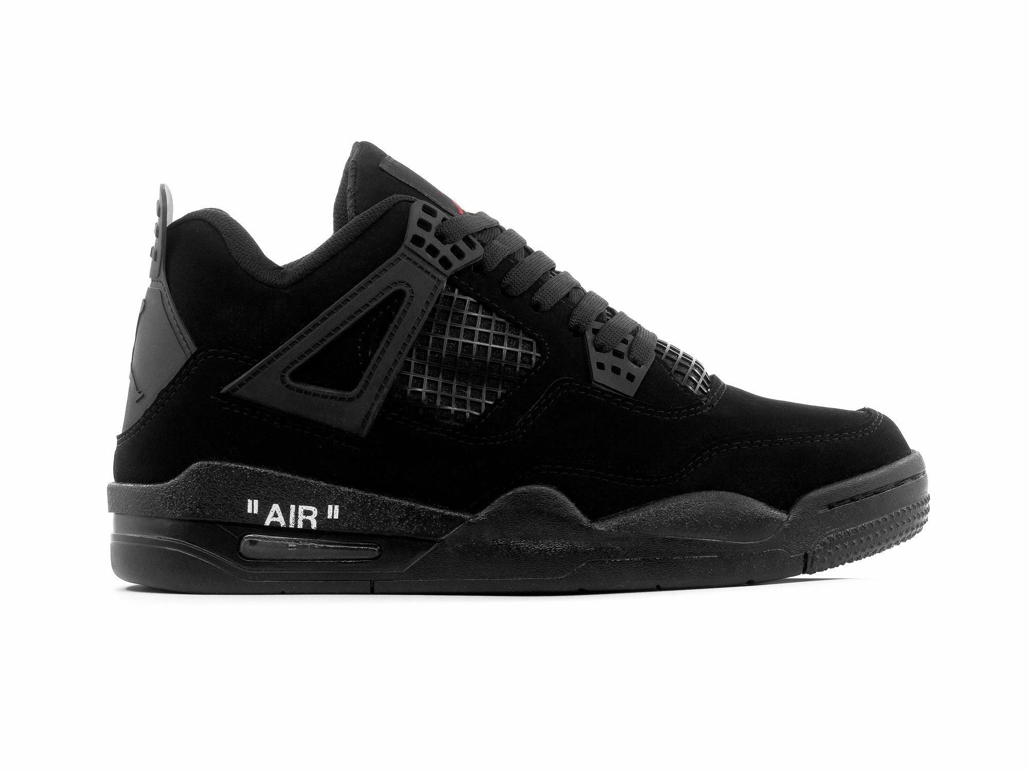 Tenis Retro 4 Negro Total shape fit Comfortable Straps