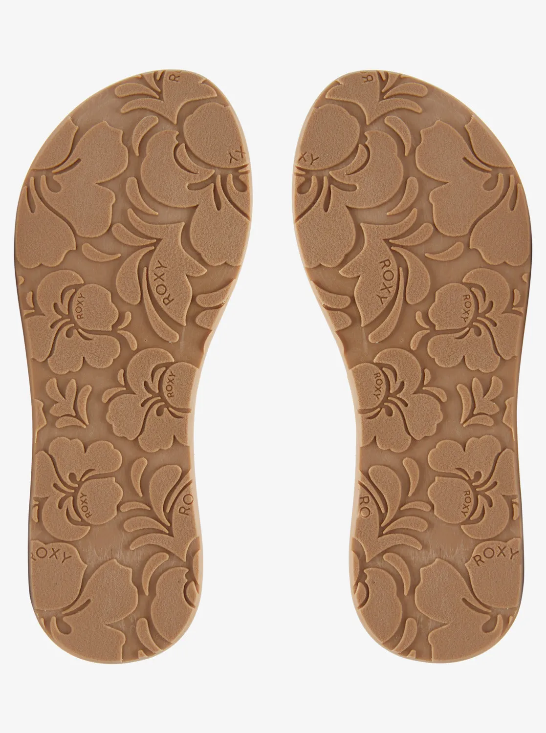 Roxy Porto Raffia Sandal-Fall Leaf Multi