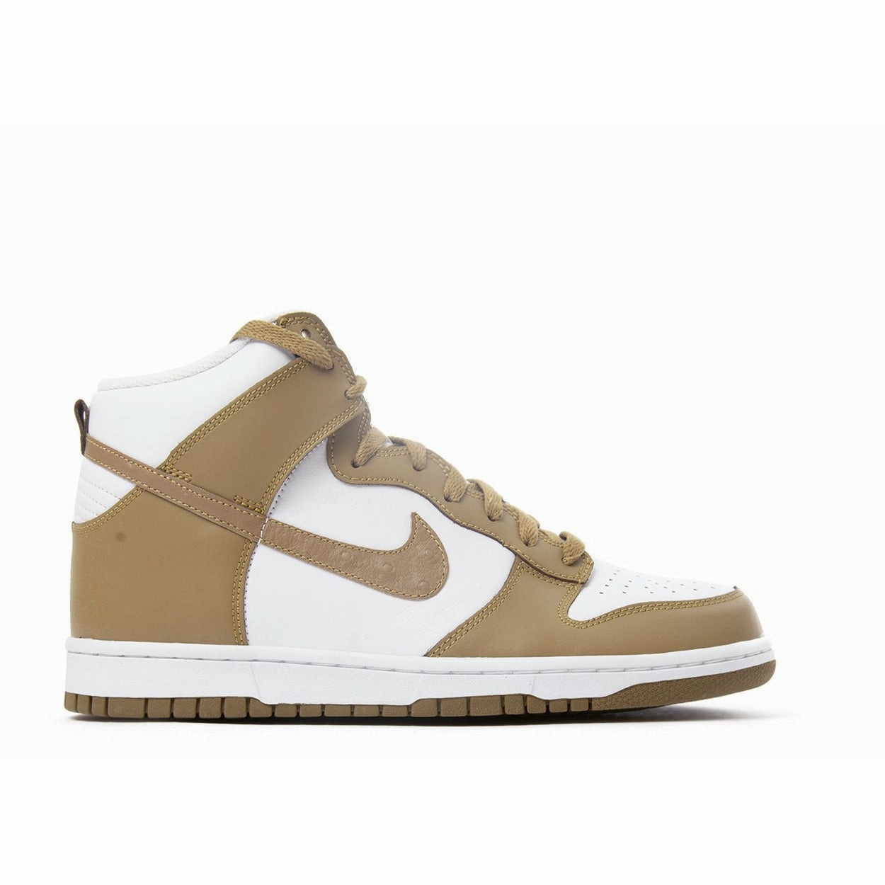 Dunk High "Ostrich Swoosh Pack-Brown Kelp" Warm