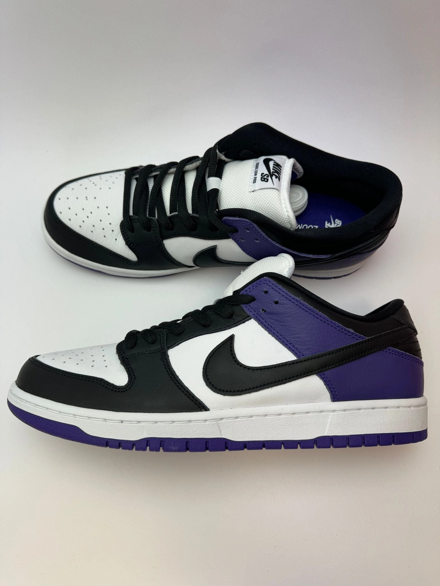 stretchy - upper - feature shoes low - performance shoe potential Nike SB Dunk Low "Court Purple"