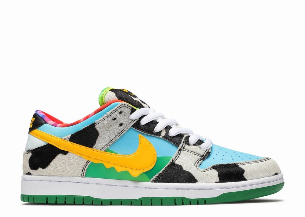 Nike SB Dunk Low Ben & Jerry's Chunky Dunky (Tried On Size 10.5 with No Box) PaddedTongue