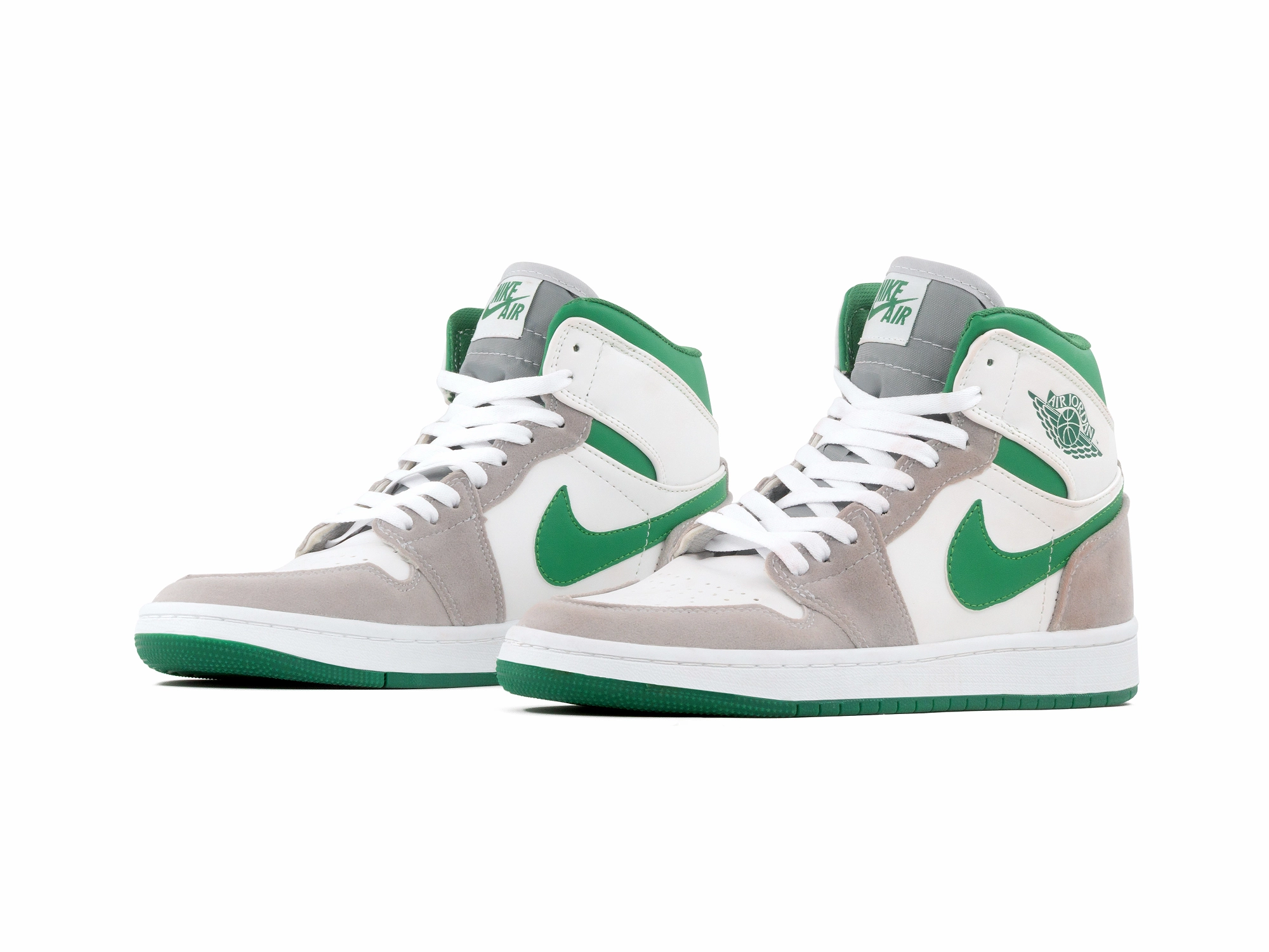 neutral support Tenis Retro 1 Dakar Gris Verde