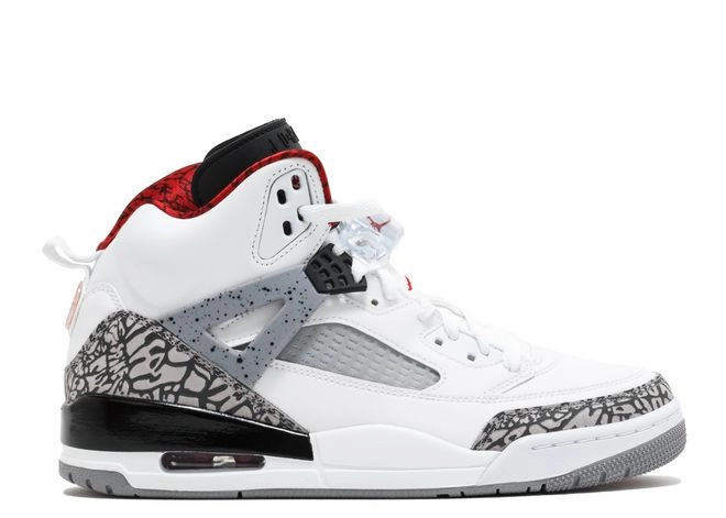 Focus - boosting Customizable Fit Jordan Spizike White Cement (2017) (Preowned)