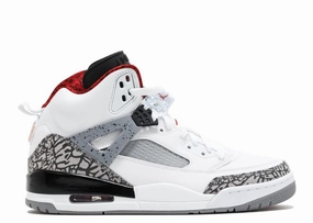 Focus - boosting Customizable Fit Jordan Spizike White Cement (2017) (Preowned)
