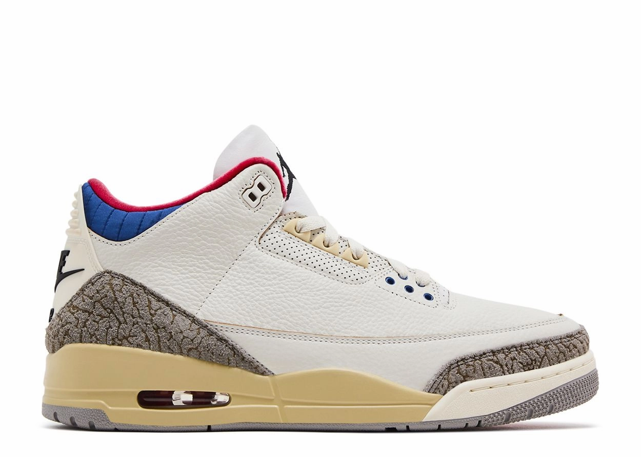 Air Jordan 3 Retro "Seoul 2.0" (Myrtle Beach Location) reflective visibility embossed - finish - design shoes