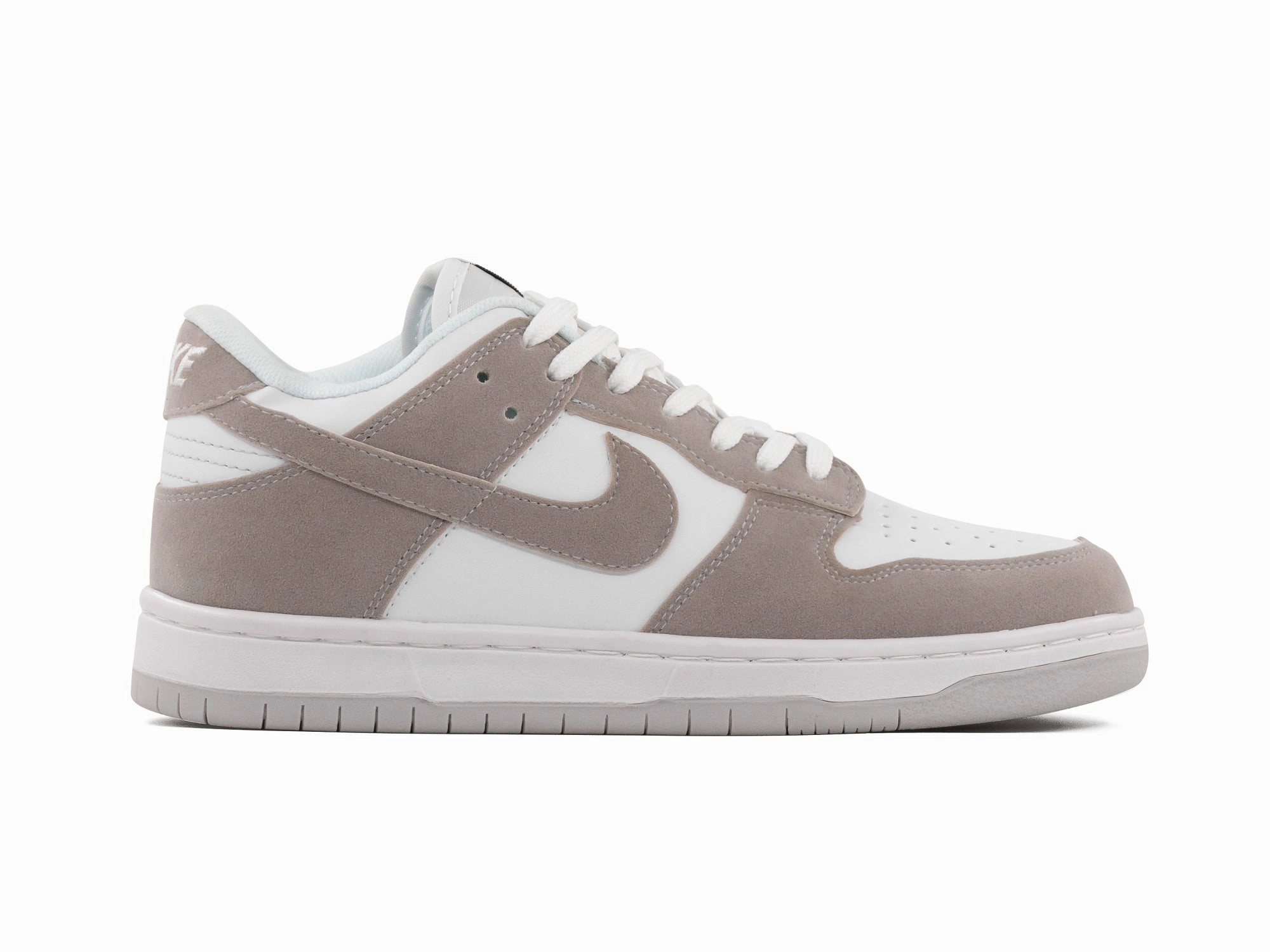 Tenis Dunk Low Blanco Gris Dakar fitness culture