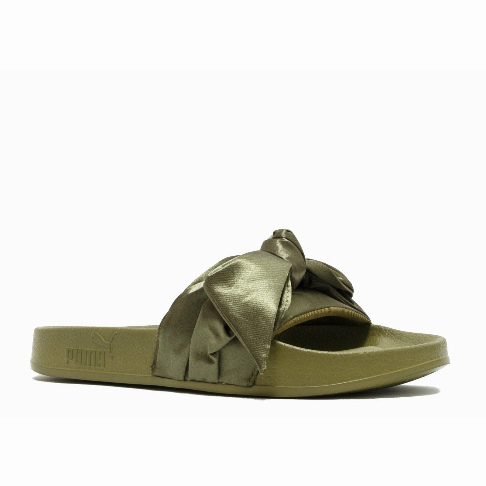 Rihanna Fenty X Wmns Bow Slides "Olive" (2017) | MrSneaker