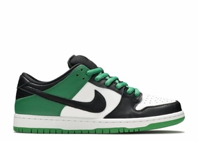Nike SB Dunk Low Classic Green Narrow heel
