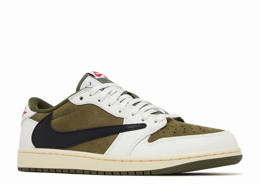 High End Jordan 1 Retro Low OG SP Travis Scott Medium Olive