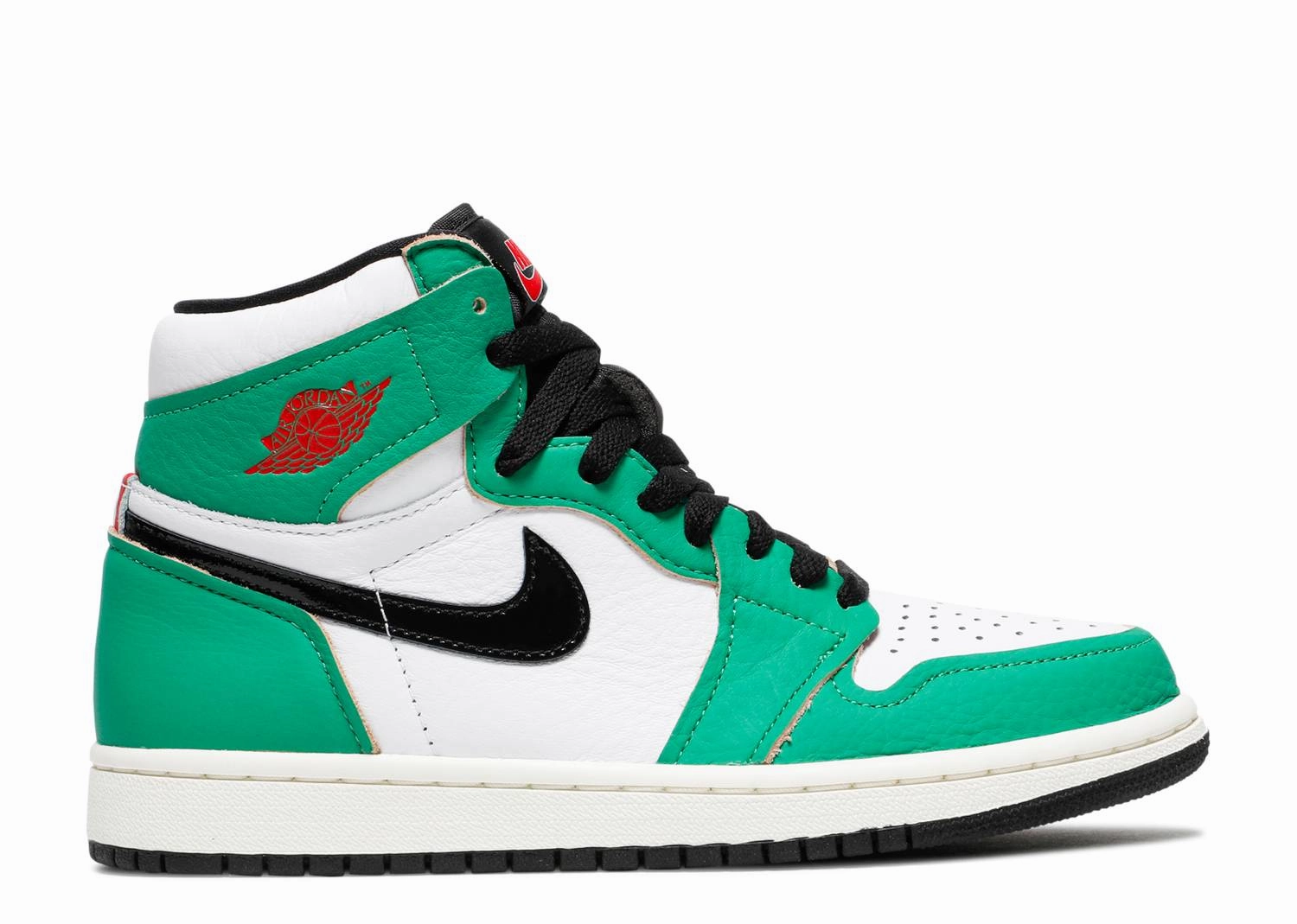 sale shoes classic running shoes Jordan 1 Retro High Lucky Green (W)