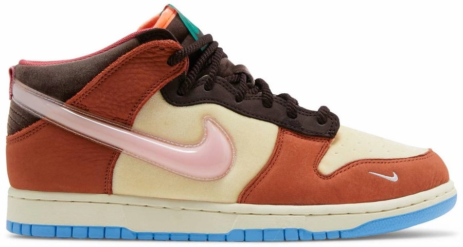 fashion - forward shoe intention Social Status x Dunk Mid 'Chocolate Milk'