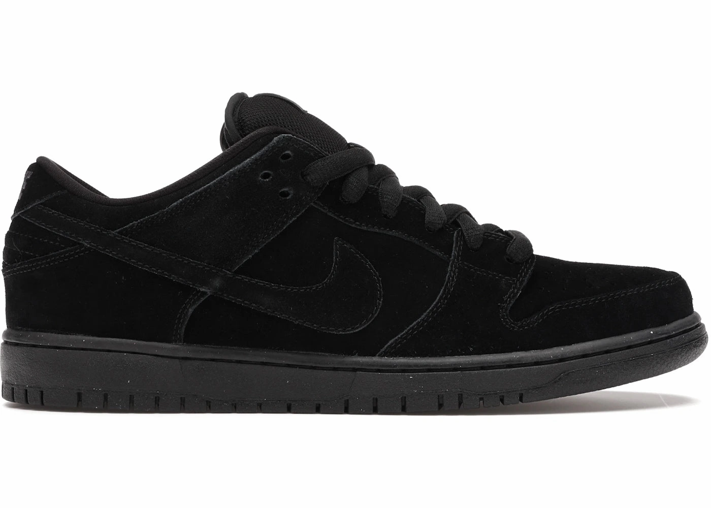 Nike SB Dunk Low Blackout (Preowned Size 9 NB) running tradition