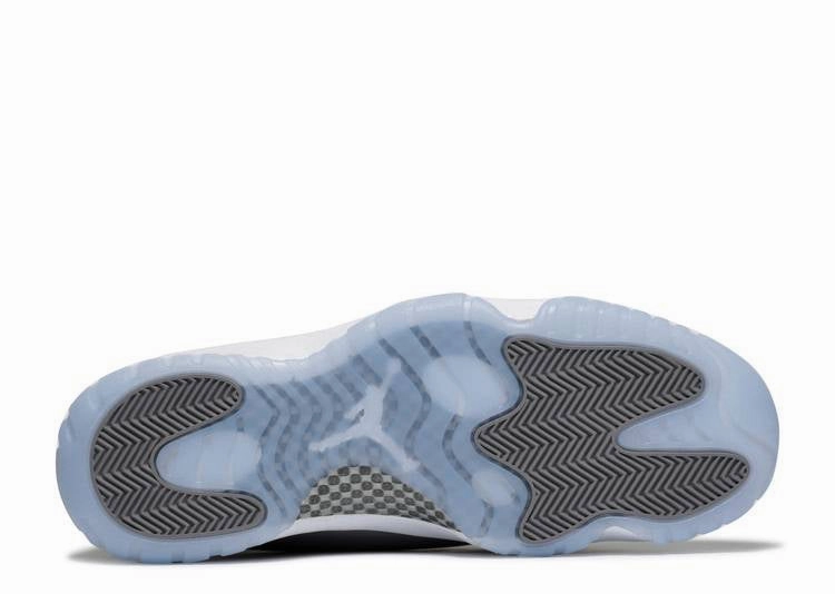 Jordan 11 Retro Cool Grey (2021) curved - last shoes