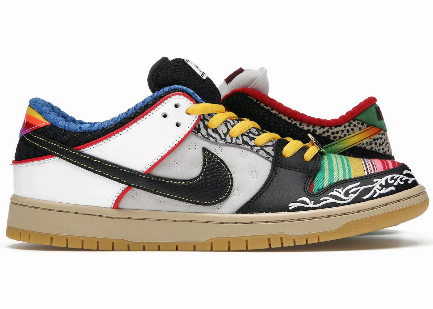 Nike SB Dunk Low What The Paul weather - proof running shoes ventilated insole shoes