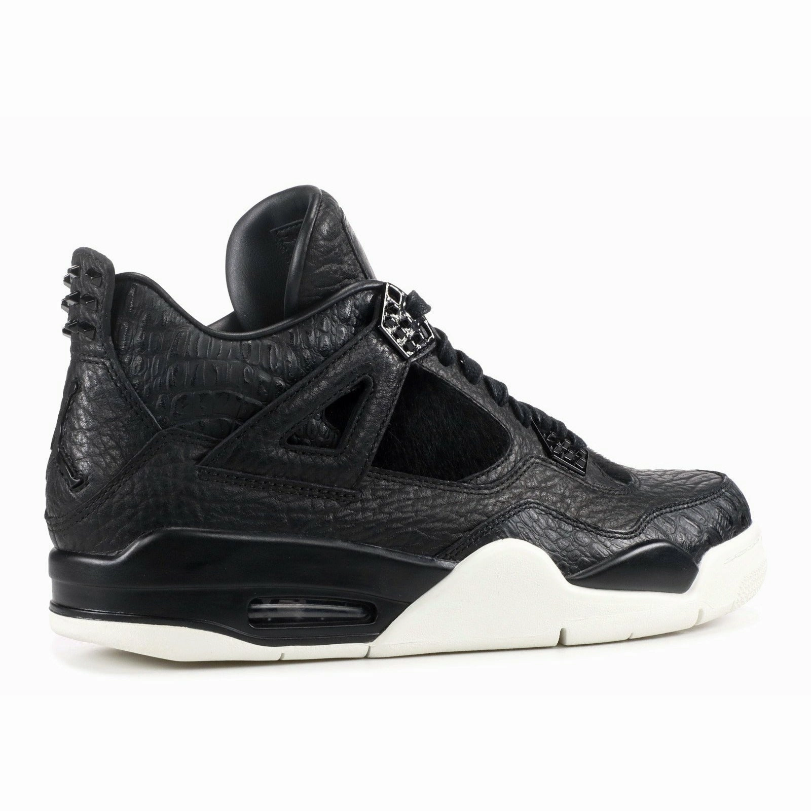 Soft Lining Shoes Air Jordan 4 Retro Premium Pinnacle "Black" (2016)