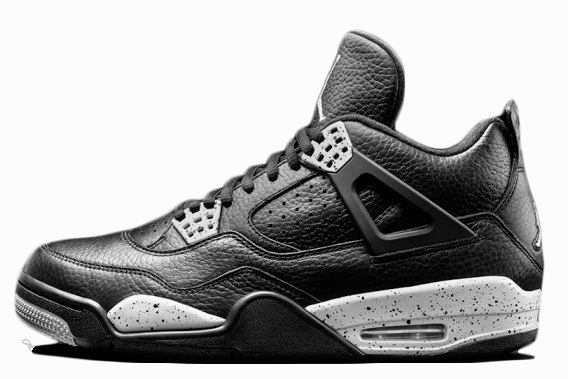 ice shoes Ventilated Mesh Air Jordan Retro 4 'Oreo'