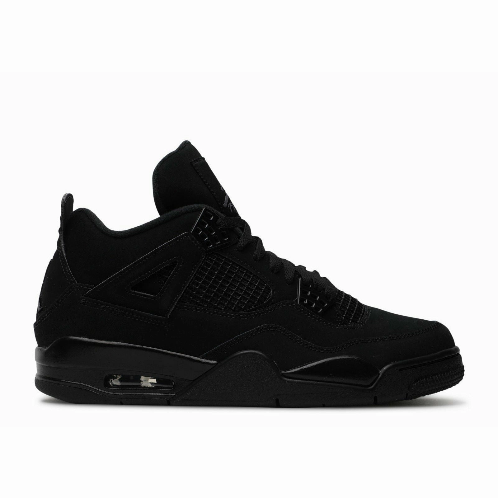 Air Jordan 4 Retro "Black Cat" (2020) sweat - wicking running shoes