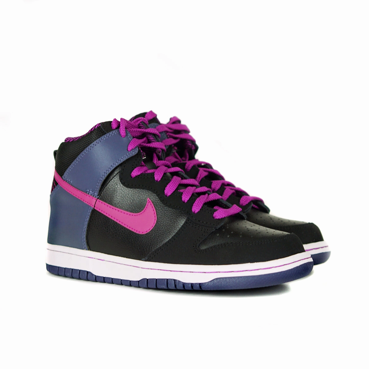 Dunk High "Black Grape" (Reflective) (GS / Juniors) (2011) multi - density - midsole - feature shoes