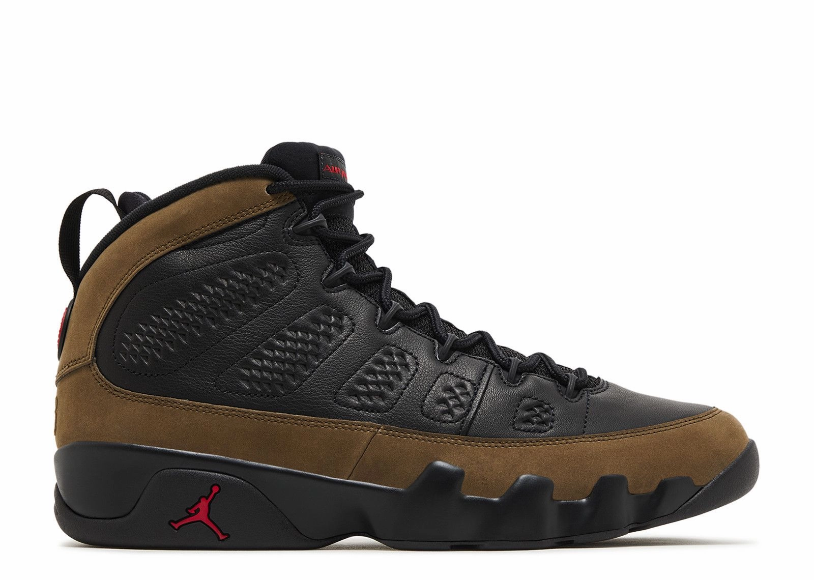 molded insole running shoes sunny day running shoe condition Air Jordan 9 Retro "Olive" 2024 (Wilmington Location)