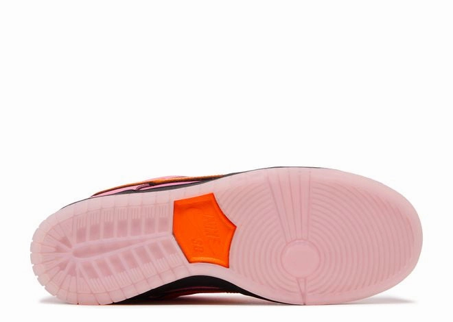 Anti-slip running in track and field meets shoes Nike SB Dunk Low The Powerpuff Girls Blossom