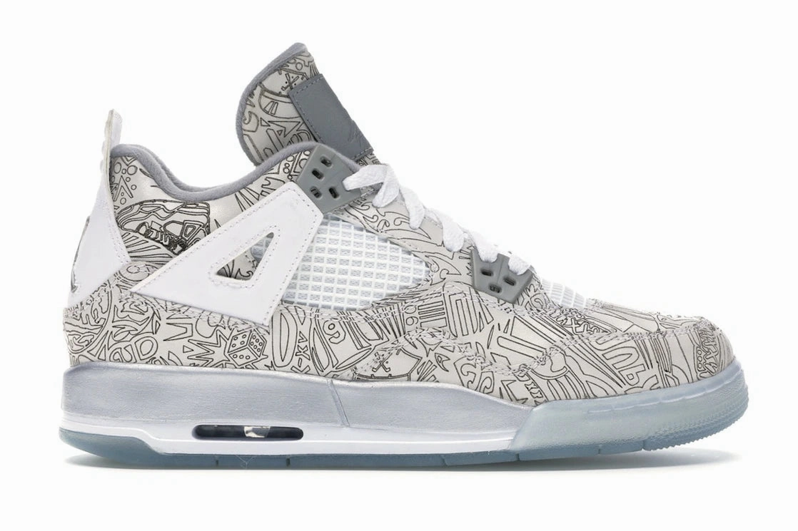 Jordan 4 Retro Laser (GS) toe spring