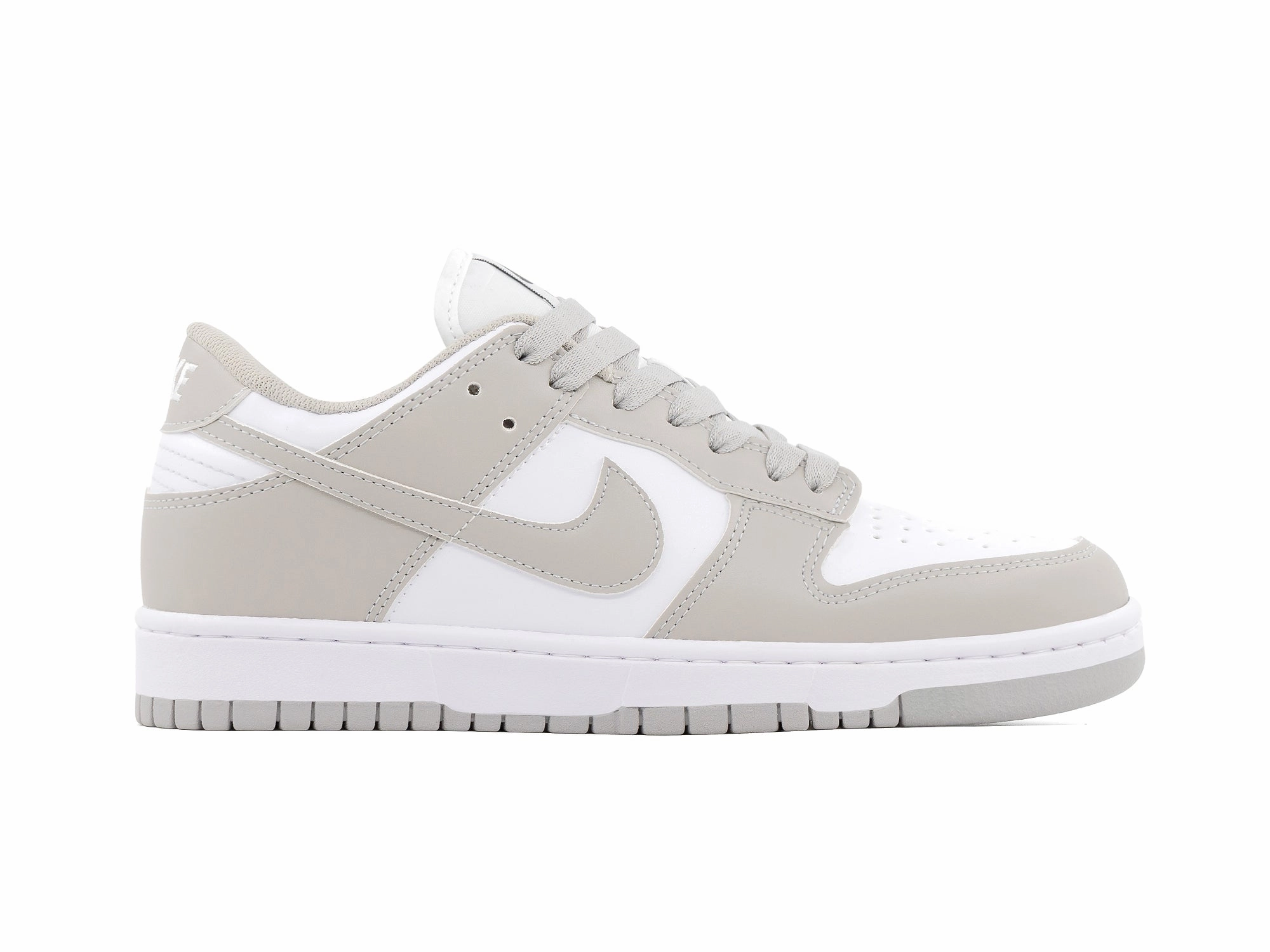 Comfort Tech Tenis Dunk Low Blanco Gris