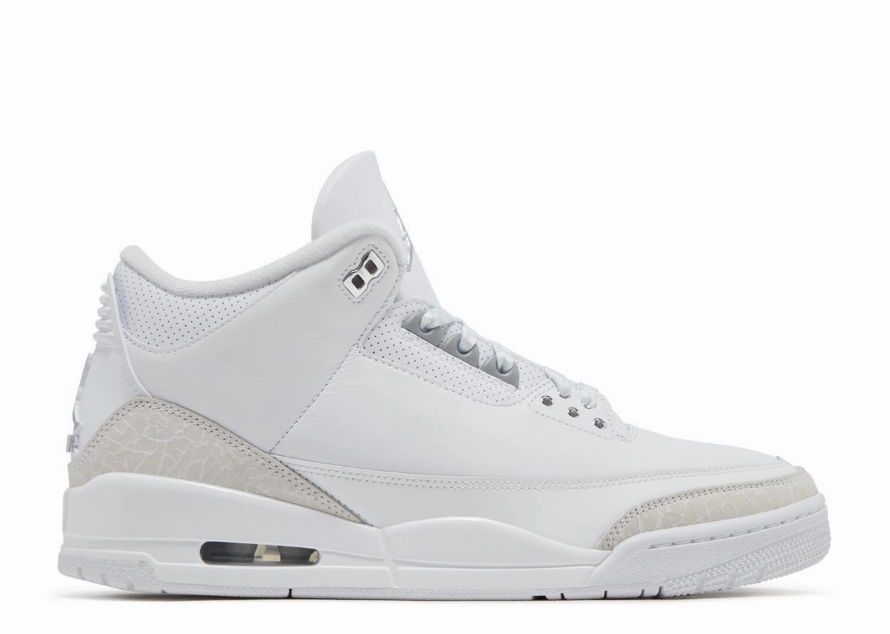 Heat resistant professional running gear Air Jordan 3 Retro "Pure Money" 2025 (Wilmington Location)