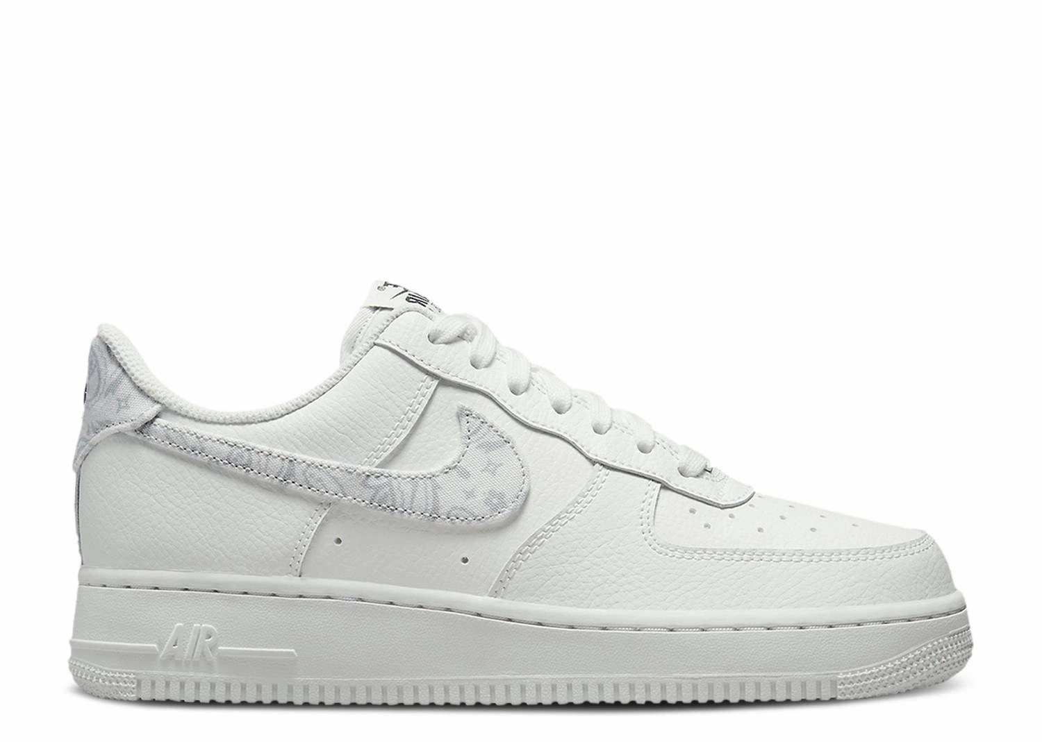 cushioned - footbed shoes Wmns Air Force 1 Low "White Paisley" (Wilmington Location)
