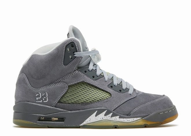 ventilation - enhanced shoes Jordan 5 Retro Wolf Grey (Preowned Size 13)