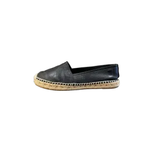 Saint Laurent Leather Espadrilles (Size 37.5)