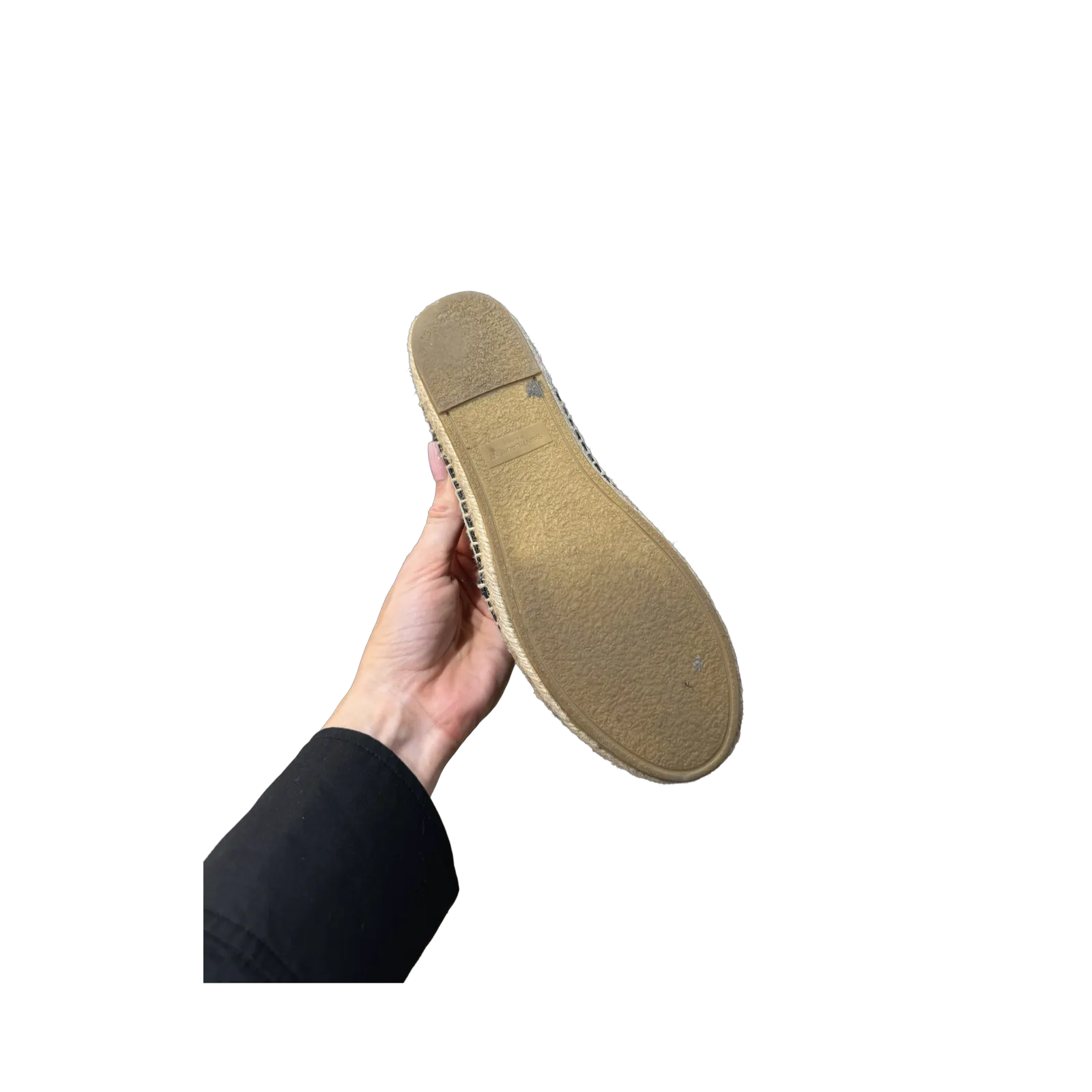 Saint Laurent Leather Espadrilles (Size 37.5)