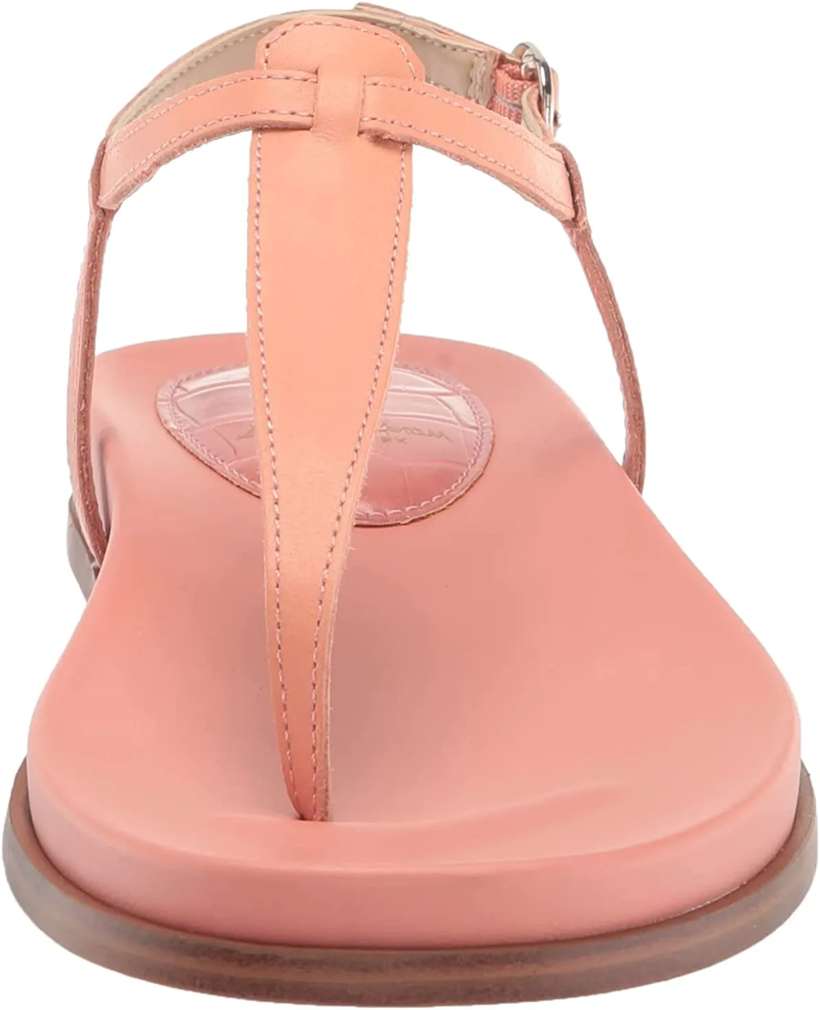 Sam Edelman Naomi Clay Slip On Open Toe Buckle Adjustable Ankle Straps Sandals