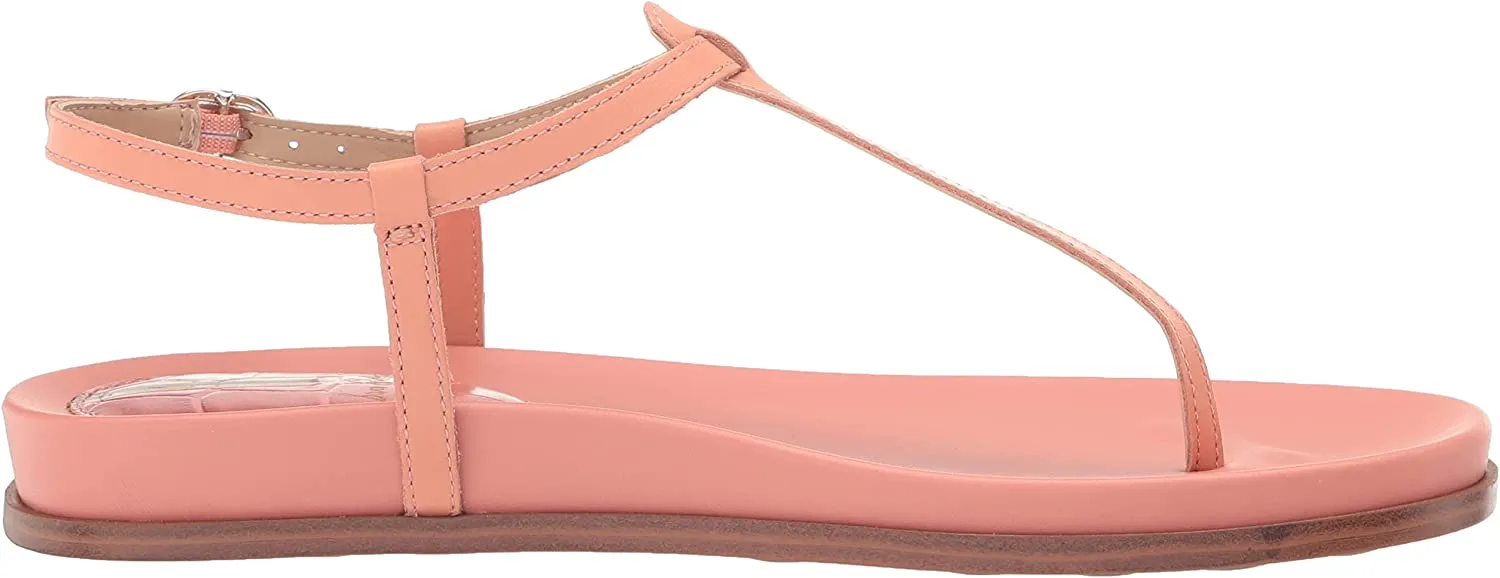 Sam Edelman Naomi Clay Slip On Open Toe Buckle Adjustable Ankle Straps Sandals