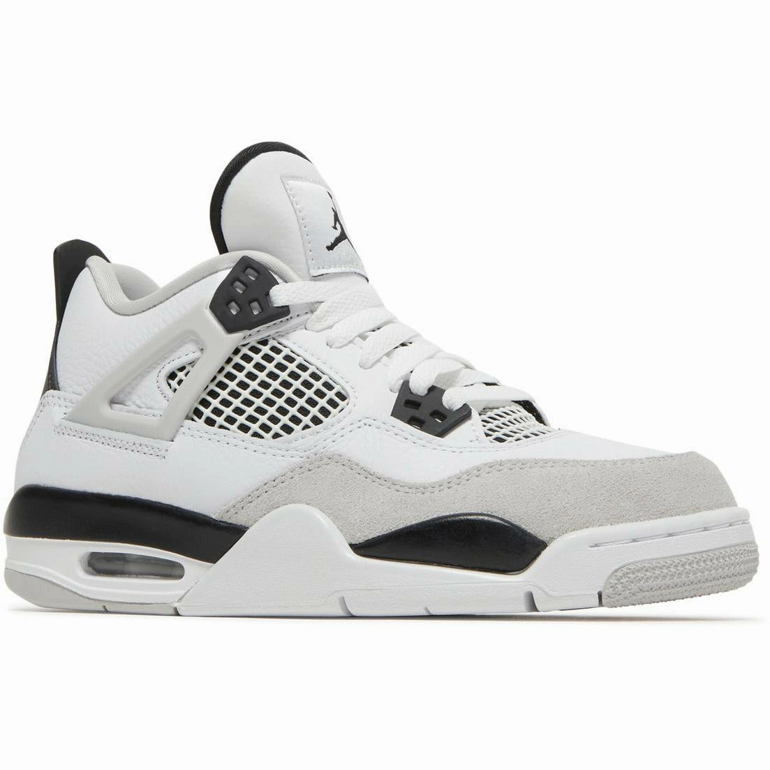 Adult runner rainy - day running shoes Air Jordan 4 Retro "Military Black" (GS/Juniors) (2022)