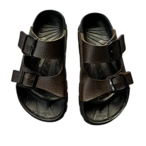 Sandals Flats By Birkenstock In Brown, Size: 5