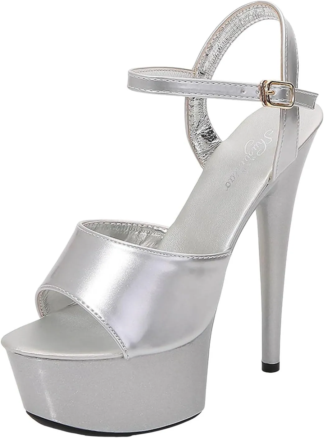 Sandals Square Open Toe Kitten Heels Shoes High Heels Chunky Heel Fashion Shoes