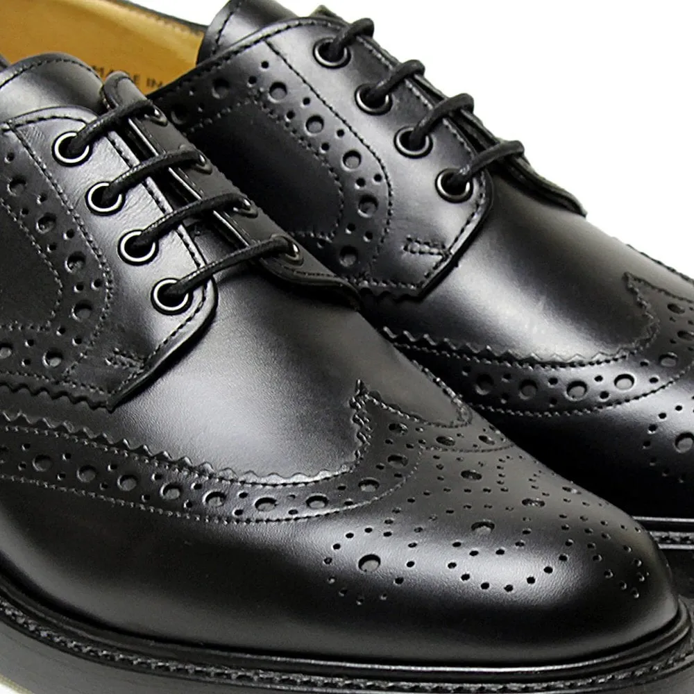 Sanders Fakenham Acorn Calf Wingtip Brogue Gibson