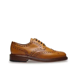 Sanders Fakenham Acorn Calf Wingtip Brogue Gibson
