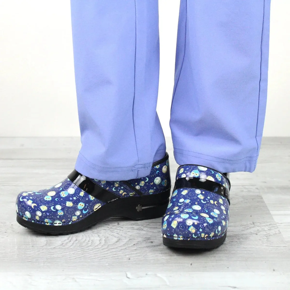 Sanita Space Owls Women Clog In Navy-73478816-029