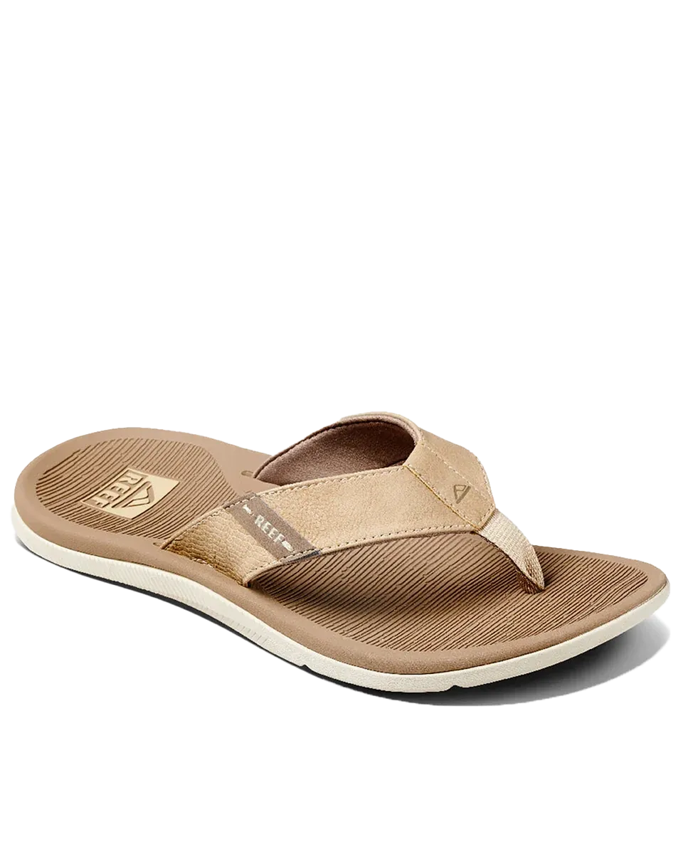 Santa Ana Flip Flops in Tan