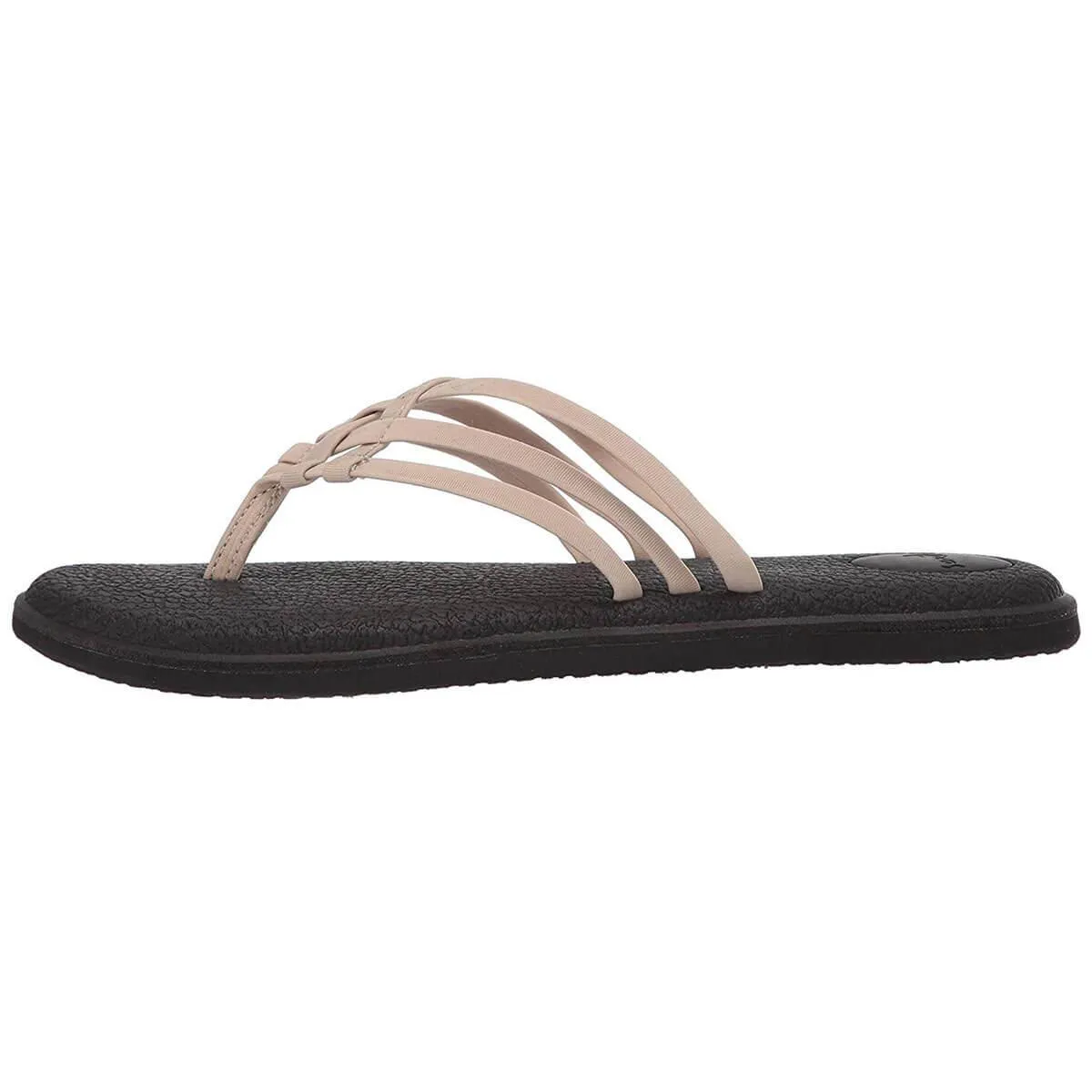 Sanuk Women's Flip Flops - Yoga Salty Sandals Natural | 1103940-NAT